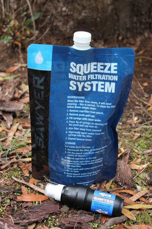squeeze water filtration